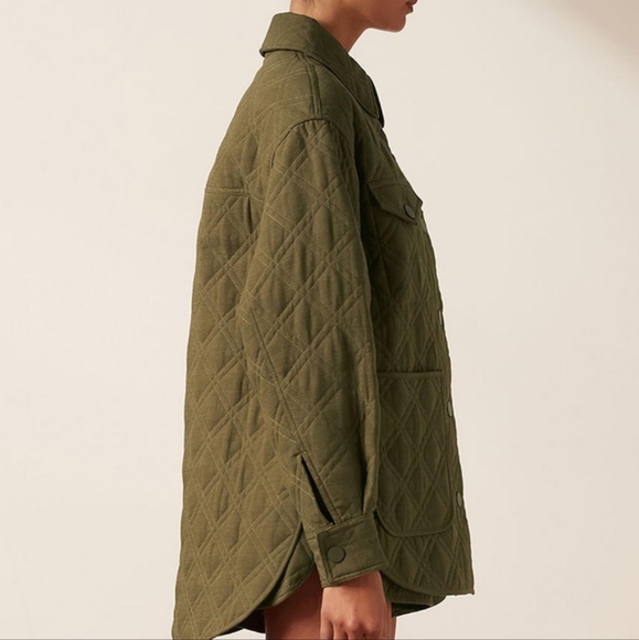 Shona Joy - Alessia Oversized Quilted jacket - 16 - Picture 2 of 5